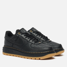 Кроссовки Nike Air Force 1 Luxe, цвет чёрный