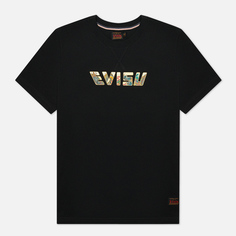 Мужская футболка Evisu Heritage Kamon & EVISU Foil Printed, цвет чёрный
