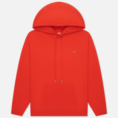 Женская толстовка Levis Standard Hoodie, цвет красный