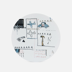 Тарелка Ligne Blanche Jean-Michel Basquiat AAA White Medium, цвет белый