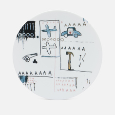 Тарелка Ligne Blanche Jean-Michel Basquiat AAA White Large, цвет белый