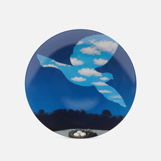 Тарелка Ligne Blanche Rene Magritte Le Retour Medium, цвет синий