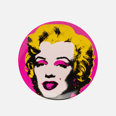 Тарелка Ligne Blanche Andy Warhol Pink Marilyn Medium, цвет розовый