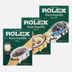 Комплект книг Guido Mondani Editore Rolex Encyclopedia 3 Volumes, цвет зелёный