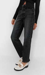 Stradivarius Джинсы Mom Fit С Эффектом Потертости 36