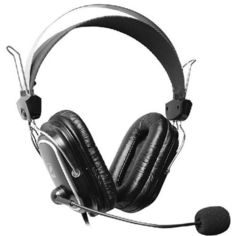 Компьютерная гарнитура A4Tech HS-50 BLACK HS-50 BLACK