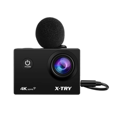 Видеокамера экшн X-TRY XTC183 EMR 4K WiFi + СЗУ XTC183 EMR 4K WiFi + СЗУ