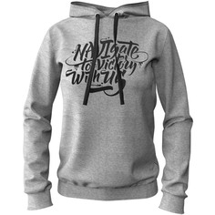 Худи женское Natus Vincere NAVIgate Grey XS FNVWMHOOD17GY00XS NAVIgate Grey XS FNVWMHOOD17GY00XS