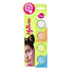 7 Days, Набор графических лайнеров UVglow Neon Pastel My Basic, тон 06