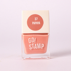 Go!Stamp, Лак для стемпинга №37, Papaya