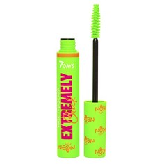 7 Days, Тушь для волос Extremely Chick UVglow Neon, тон 604, Club