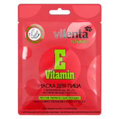 Vilenta, Тканевая маска для лица Vitamin E, 28 г