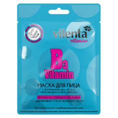 Vilenta, Тканевая маска для лица Vitamin B3, 28 г