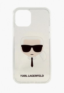 Чехол для iPhone Karl Lagerfeld 12 Pro Max (6.7), PC/TPU Karls Head Transparent