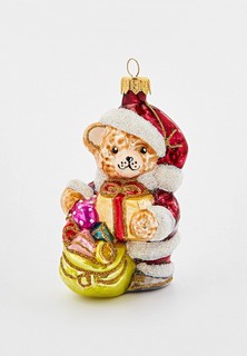Елочная игрушка Грай Мишка-Санта с подарками
