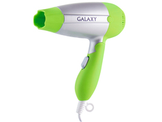 Фен GALAXY GL4301, серебристый/зеленый