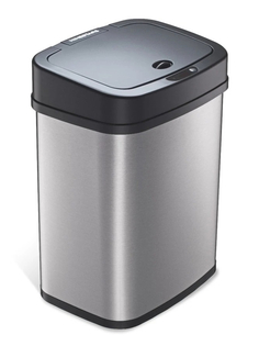 Мусорное ведро Xiaomi Ninestars Stainless Steel Sensor Trash Can 12L DZT-12-5 Silver