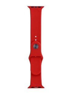 Аксессуар Ремешок Eva Silicone для APPLE Watch 38/40mm Red AVA001R