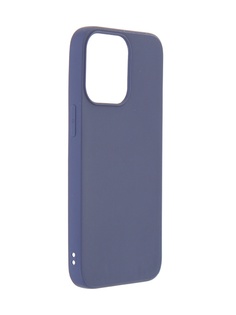 Чехол Zibelino для APPLE iPhone 13 Pro Soft Matte Blue ZSM-APL-13PRO-DBLU