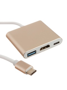 Palmexx USB C-HDMI-USB 3.1-USB C PX/HUB-USBC-HDMI-USB Gold