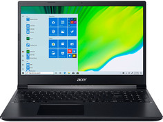 Ноутбук Acer Aspire 7 A715-41G-R75P Black NH.Q8QER.002 (AMD Ryzen 5 3550H 2.1 GHz/8192Mb/256Gb SSD/nVidia GeForce GTX 1650 Ti 4096Mb/Wi-Fi/Bluetooth/Cam/15.6/1920x1080/NoOS)