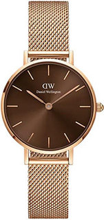 fashion наручные женские часы Daniel Wellington DW00100476. Коллекция Petite Unitone