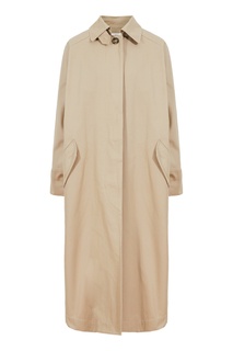 Бежевый плащ Isabel Marant