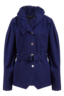 Жакет из хлопка цвета индиго Isabel Marant