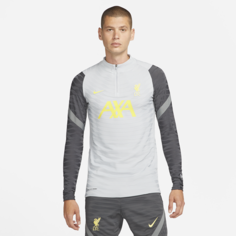 Мужская футболка для футбольного тренинга Nike Dri-FIT ADV Liverpool FC Strike Elite - Серый
