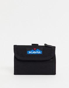 Черный бумажник Kavu Wally-Черный цвет