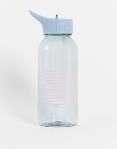 Бутылка для напитков объемом 1 л с надписью "Heck Yeah" Typo-Фиолетовый цвет