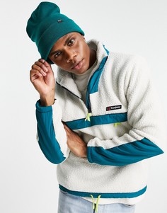 Флисовый oversized-топ бежевого цвета с молнией длиной 1/2 Berghaus Heritage-Коричневый цвет