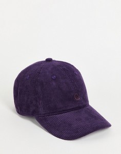 Вельветовая кепка фиолетового цвета Carhartt WIP Harlem-Фиолетовый цвет