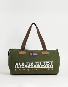 Зеленая маленькая сумка-дафл Napapijri Bering-Зеленый цвет