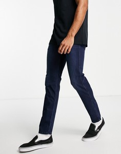 Узкие джинсы темно-синего цвета Replay Anbass-Голубой