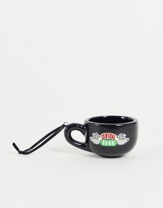 Новогоднее украшение в виде чашки с надписью "Central Perk" Typo х Friends-Черный цвет