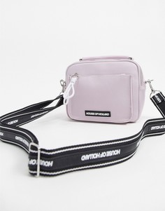 Лавандовая сумка через плечо House of Holland-Фиолетовый цвет