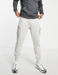 Серые джоггеры карго с манжетами Nike Element-Серый Nicce