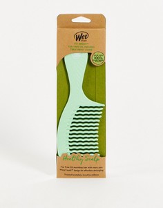 Зеленая расческа WetBrush – Tea Tree Oil-Зеленый цвет