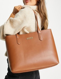 Светло-коричневая сумка-тоут Elle-Коричневый цвет