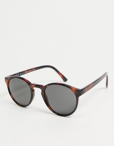 Коричневые солнцезащитные очки Weekday Spy-Коричневый цвет