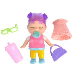 Кукла-сюрприз Игроленд, 6.3х11 см, в банке, пластик, 274-149