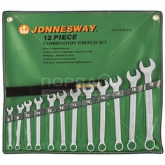 Набор комбинированных ключей Jonnesway W26112S 12 шт, 8-22 мм