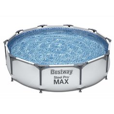 Бассейн каркасный Bestway Steel Pro Max Frame Pool 56406, 305х76 см