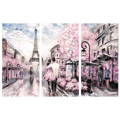 Картина модульная, 95х65 см, 3 шт, D-718