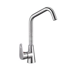 Смеситель для кухни, Solone, с картриджем, нержавеющая сталь, JAT4-A094