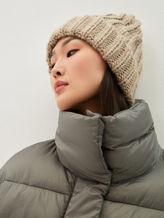 Шапка крупной вязки Zarina