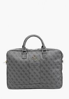 Сумка Guess 15", 4G Bag with Big metal logo Grey