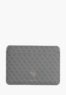 Чехол для ноутбука Guess 13", Sleeve 4G with Big metal logo Grey