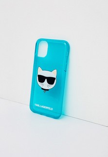 Чехол для iPhone Karl Lagerfeld 12 Pro Max, TPU FLUO Choupette